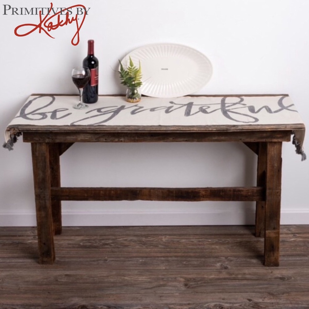 Primitives by Kathy Be Grateful Table Runner